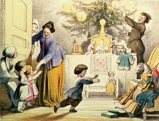 De kerstboom versieren